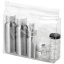 Frankfurt airline approved alu travel bottle set