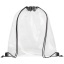 Lancaster transparent drawstring backpack 5L