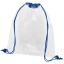 Lancaster transparent drawstring backpack