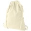 Oregon 100 g/m² cotton drawstring backpack