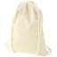 Oregon 100 g/m² cotton drawstring backpack