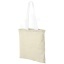 Nevada 100 g/m² cotton tote bag coloured handles