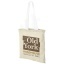 Nevada 100 g/m² cotton tote bag coloured handles