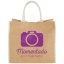 Harry coloured edge jute tote bag 25L