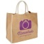 Harry coloured edge jute tote bag 25L