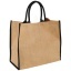 Harry coloured edge jute tote bag 25L