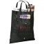 Maple buttoned foldable non-woven tote bag