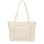 Ningbo 340 g/m² zippered cotton tote bag