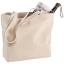 Ningbo 340 g/m² zippered cotton tote bag