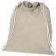 Pheebs 150 g/m² recycled cotton drawstring backpack