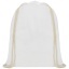 Oregon 140 g/m² cotton drawstring backpack
