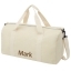 Pheebs 210 g/m² recycled cotton and polyester duffel bag