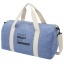 Pheebs 210 g/m² recycled cotton and polyester duffel bag