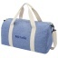 Pheebs 210 g/m² recycled cotton and polyester duffel bag