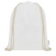 Orissa 140 g/m² GOTS organic cotton drawstring backpack 5L