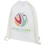 Orissa 140 g/m² GOTS organic cotton drawstring backpack 5L