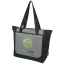 Reclaim GRS recycled two-tone zippered tote bag 15L