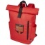 Byron 15.6" GRS RPET roll-top backpack 18L