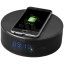 Circle wireless charging alarm clock speaker