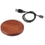 Bora wooden wireless charging pad