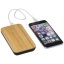 Future bamboo/fabric 6000 mAh wireless power bank