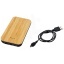 Future bamboo/fabric 6000 mAh wireless power bank