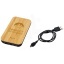 Future bamboo/fabric 6000 mAh wireless power bank