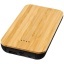 Future bamboo/fabric 6000 mAh wireless power bank