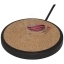 Kivi 10W limestone/cork wireless charging pad
