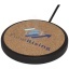 Kivi 10W limestone/cork wireless charging pad