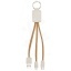 Bates wheat straw and cork 3-in-1 charging cable