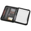 Ebony A4 zippered portfolio