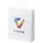 Kraft 80-90 g/m2 paper bag with twisted handles - large