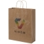 Kraft 80-90 g/m2 paper bag with twisted handles - large