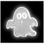 RFX™ S-12 ghost M reflective PVC sticker