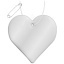 RFX™ H-09 heart reflective PVC hanger