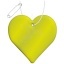 RFX™ H-09 heart reflective PVC hanger