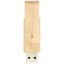 Rotate wooden USB