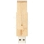 Rotate wooden USB