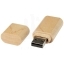 Wooden USB 2.0 with keyring