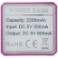 WS101 2200/2600 mAh powerbank