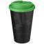 Americano® Eco 350 ml recycled tumbler with spill-proof lid