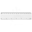 Refari 15 cm recycled plastic ruler