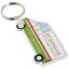 Tait van-shaped recycled keychain