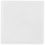 Ellison square plastic coaster with paper insert