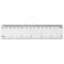 Rothko 15 cm plastic ruler