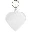 Combo heart-shaped keychain