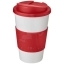 Americano® 350 ml tumbler with grip & spill-proof lid