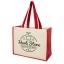 Varai 320 g/m² canvas and jute shopping tote bag 23L