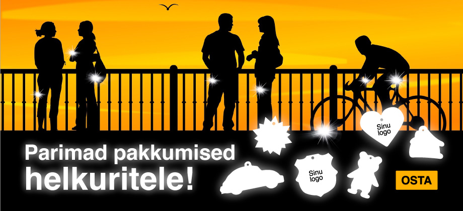minu logoga helkur